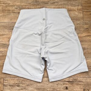 Lululemon Align Shorts 6” Baby Blue Rare Color Size 6 Soft Girl Athleisure